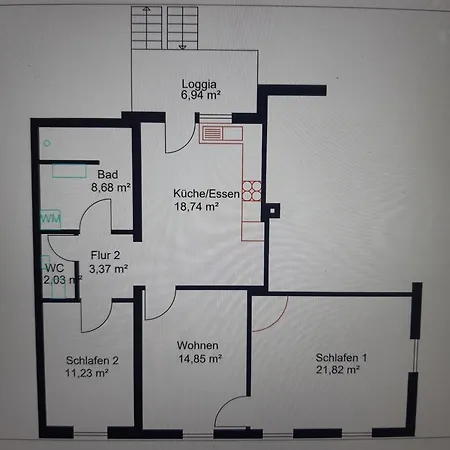 Appartement Omas Obstkiste *